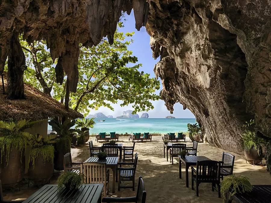 رستوران The Grotto معرفی رستوران گاتو در دل غارهای تایلند