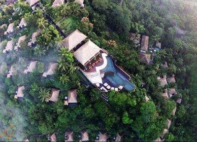 معرفی هتل 5 ستاره هنگینگ گاردن در بالی اندونزی