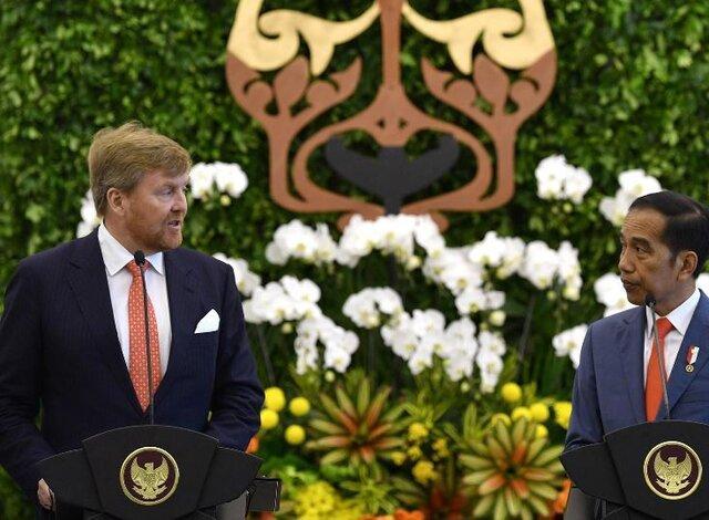عذرخواهی پادشاه هلند از اندونزی
