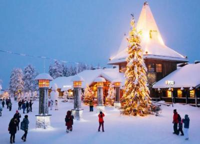 شهر جادویی رووانیمی در فنلاند؛ زادگاه بابانوئل