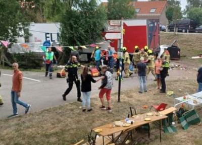 چندین کشته و زخمی بر اثر برخورد کامیون به یک مهمانی در هلند (تور هلند ارزان)