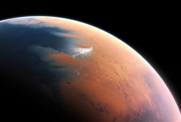 تصویری عجیب و ترسناک از سطح مریخ که از طریق مدارگرد به ثبت رسیده است